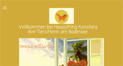 Desktop Screenshot of haussitting-konstanz.de